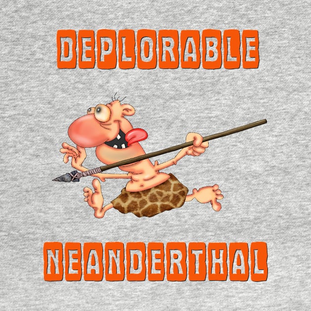 Deplorable neanderthal by Glukoejik